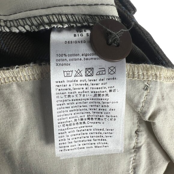 The Tiny Big Sister Cotton Barrel Leg Trouser Pants Brown Plaid Size FR 36 US 4 - Picture 6 of 9